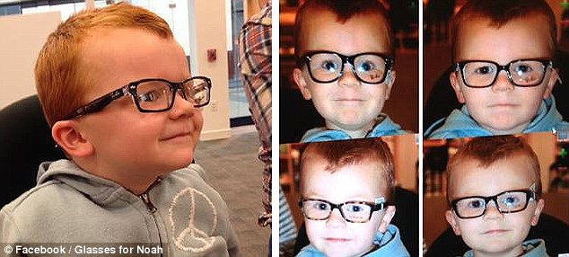 Очки это круто! Сотни фотографий для маленького Ноя Фишера, чтобы он не стеснялся носить очки Сотни, фотографии, Facebook, Ной Фишер, Noah Fisher, не стеснялся, носить, очки