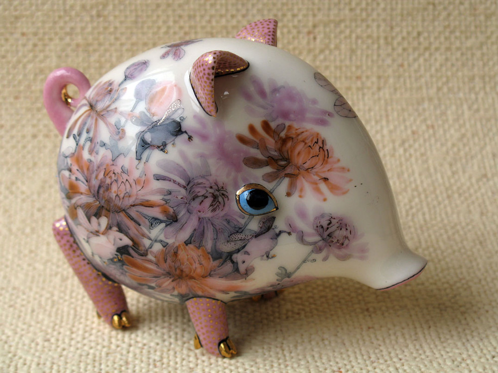 Фарфоровые, скульптуры, Аня Стасенко, Слава Леонтьев, милые, чудесные