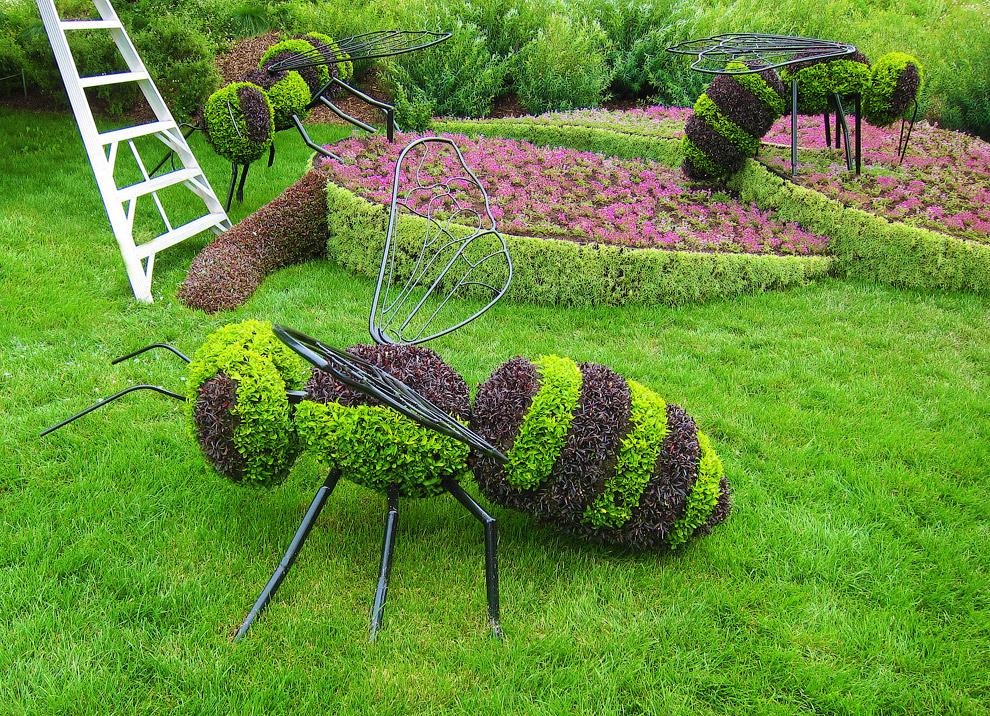 скульптуры из растений, фестиваль в Монреале, Mosaicultures Internationales de Montreal 2013
