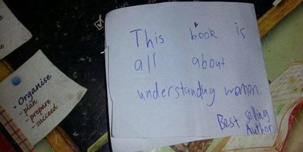 Книга,Как понять женщину, написад, 12-летний мальчик, идеальный совет, ключ