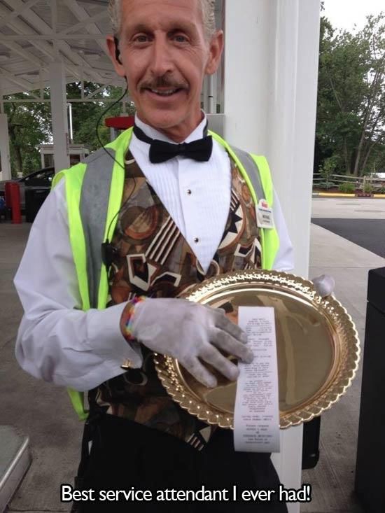 Чего только не увидишь на американских заправках Смешные ,случаи, фотографии, американские заправки