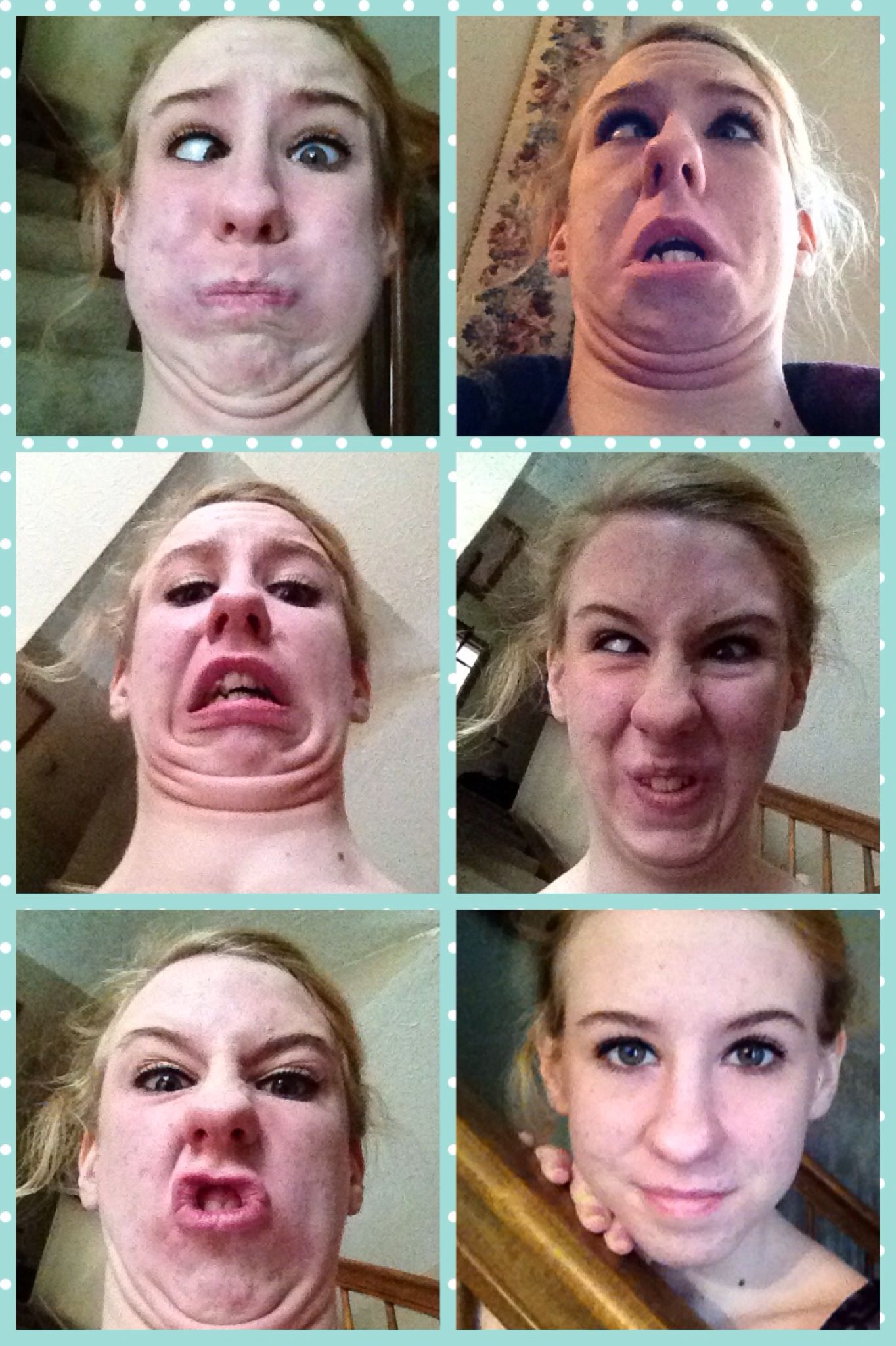 Симпатичные девушки корчат смешные рожи, девушки дурачатся