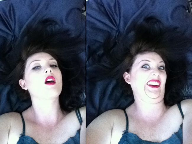 Симпатичные девушки корчат смешные рожи, девушки дурачатся