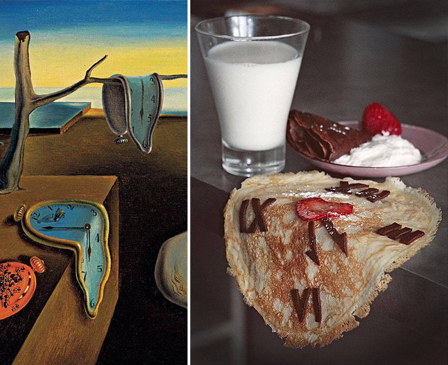 ремейки известных картин, шедевры живописи повторенные в наши дни, знаменитые картины воспроизведенные в нашидни