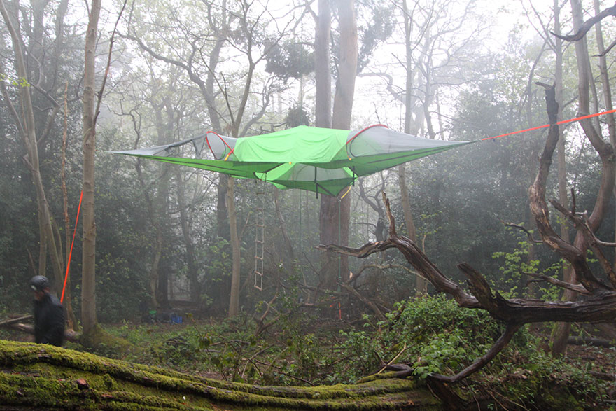 Подвесные палатки Tentsile, палатка спать в воздухе, платка деревья в воздухе, Tentsile