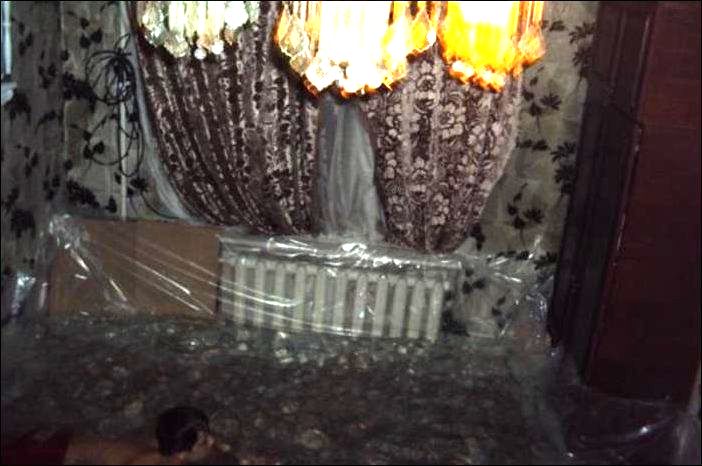 превратили квартиру в бассейн, из квартиры в бассейн, кле