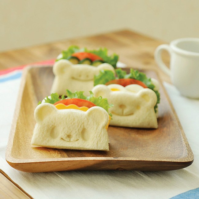 мишка тост, тост в виде медведя, 