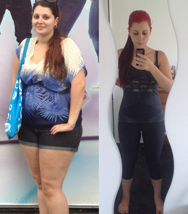 Фото похудения до и после фото за 3 месяца