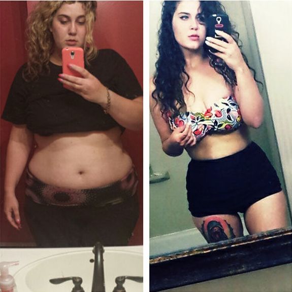 девушки до и после похудения, похудевшие девушки, девушки после похудения