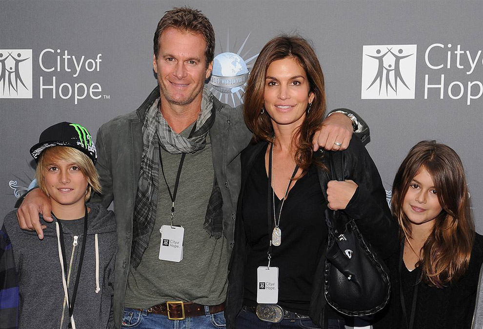 Знаменитые модели со своими детьми