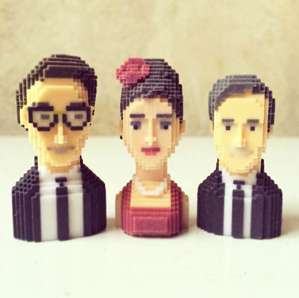 Приложение, Leblox, 3d фигурки, в телефоне, iphone, распечатать в 3D