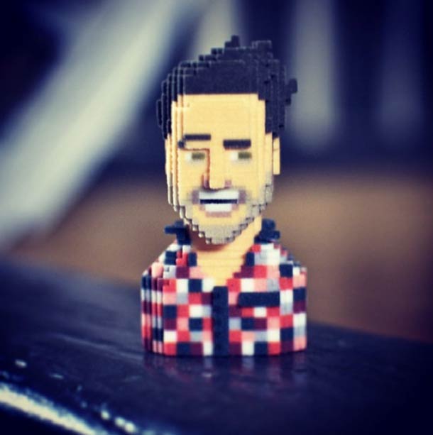 Приложение, Leblox, 3d фигурки, в телефоне, iphone, распечатать в 3D