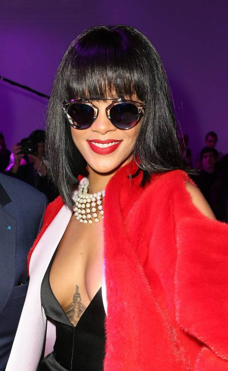  Balmain after-party Paris, Rihanna, Бесстыжий наряд Рианны