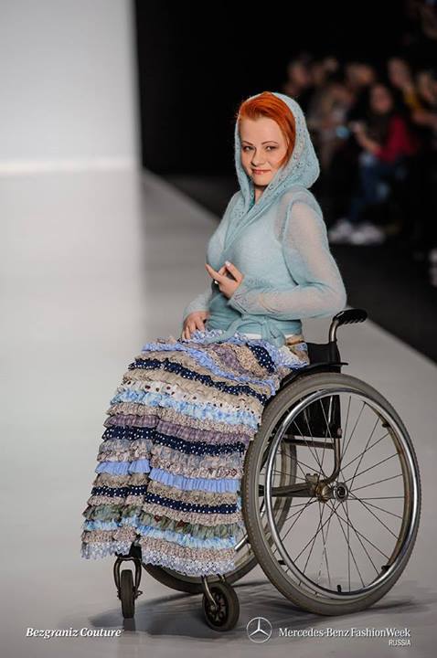 Российский показ мод для людей с ограниченными возможностями Bezgraniz Couture 2014, мода для инвалидов, показ мод для людей с ограниченными возможностями