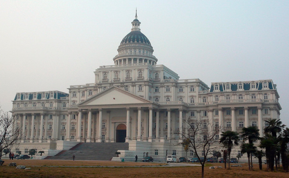 китайские копии мировых достопримечательностей, копии достопримечательностей Китай