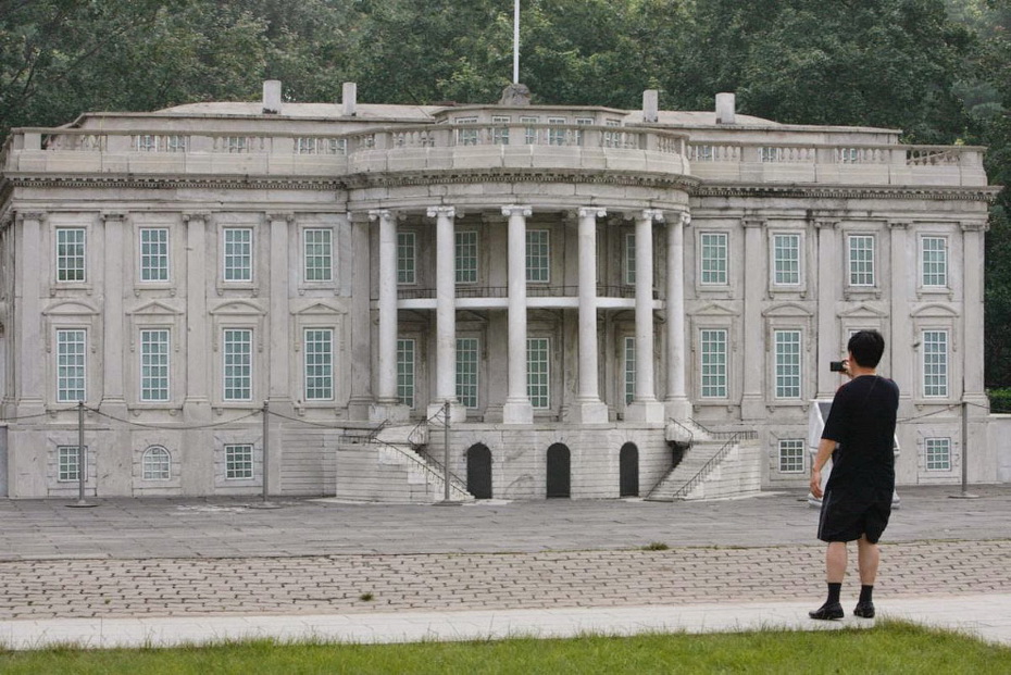 китайские копии мировых достопримечательностей, копии достопримечательностей Китай