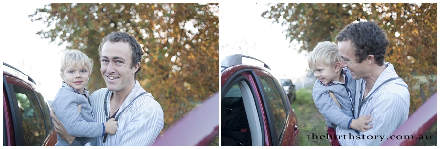 Женщина родила ребенка в машине по дороге в больницу Коринн Синэйтл, Corinne Cinatl, родила ребенка в машине, фотограф Бреанна Гравенер, Breanna Gravener