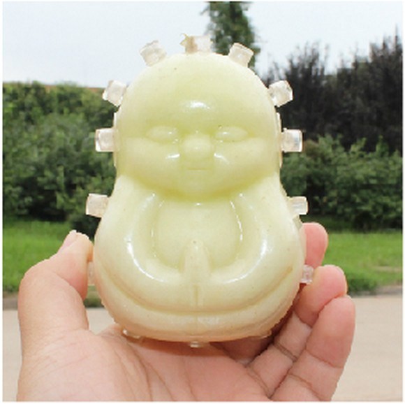 фрукты и овощи в виде знаменитостей, тыква в форме Мао Цзедуна