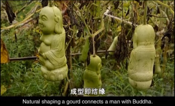 фрукты и овощи в виде знаменитостей, тыква в форме Мао Цзедуна