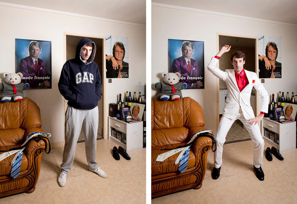 в повседневной одежда и в рабочей униформе, люди в домашнем и рабочей одежде, Workwears, Бруно Ферт, Bruno Fert