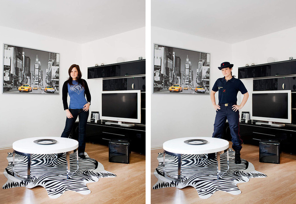 в повседневной одежда и в рабочей униформе, люди в домашнем и рабочей одежде, Workwears, Бруно Ферт, Bruno Fert