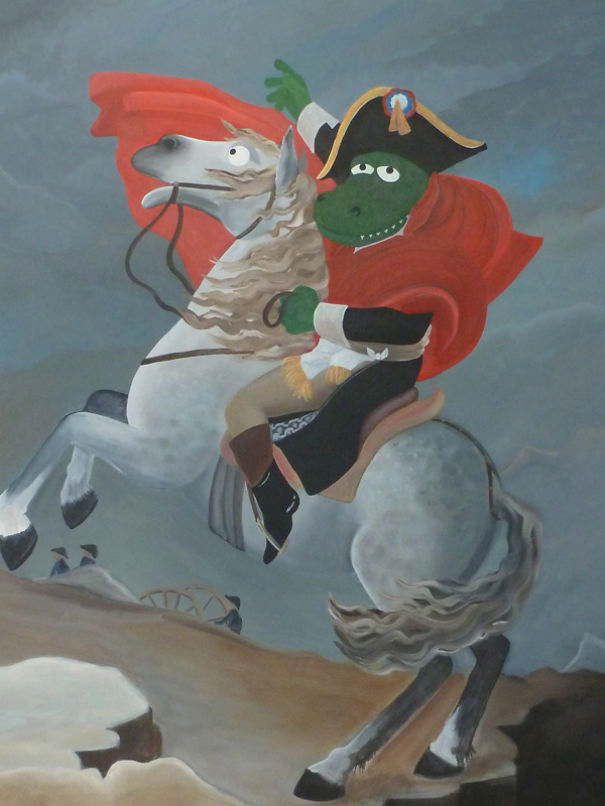 Большое искусство для маленьких детей, если бы картины рисовали дети, Таис Вандерхейден, Thaïs Vanderheyden