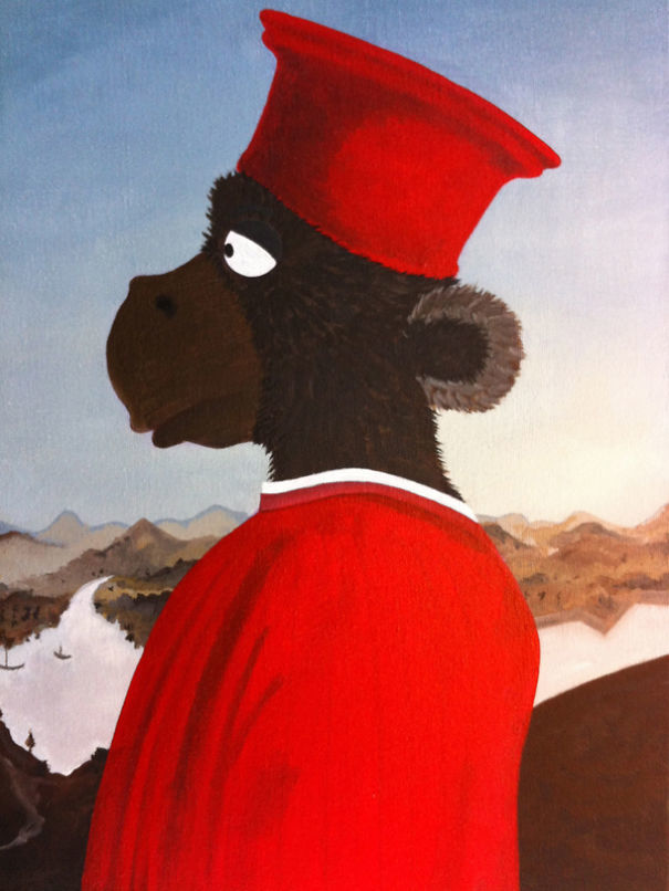 Большое искусство для маленьких детей, если бы картины рисовали дети, Таис Вандерхейден, Thaïs Vanderheyden