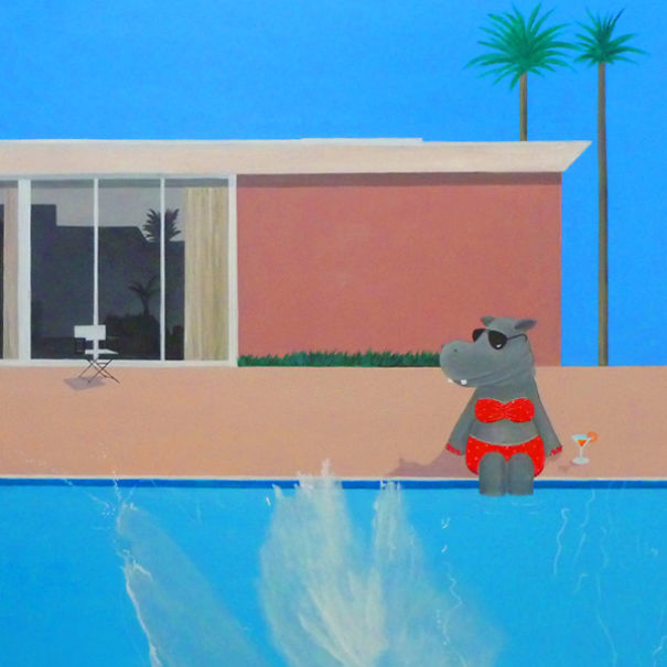 Большое искусство для маленьких детей, если бы картины рисовали дети, Таис Вандерхейден, Thaïs Vanderheyden