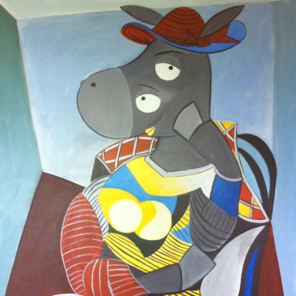 Большое искусство для маленьких детей, если бы картины рисовали дети, Таис Вандерхейден, Thaïs Vanderheyden