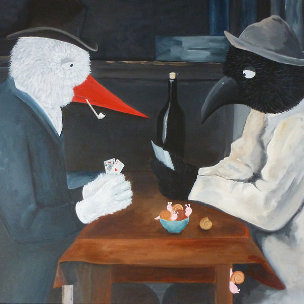 Большое искусство для маленьких детей, если бы картины рисовали дети, Таис Вандерхейден, Thaïs Vanderheyden