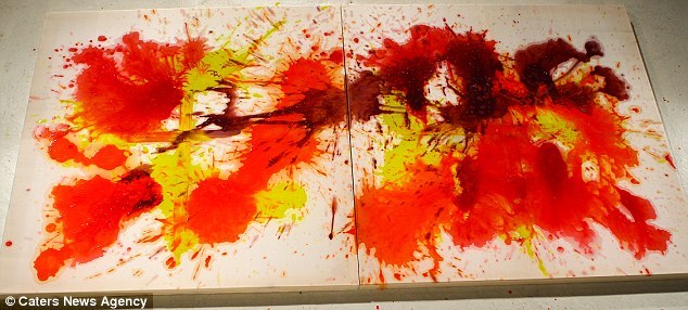 арт, рвота, художница, Милли Браун, Millie Brown