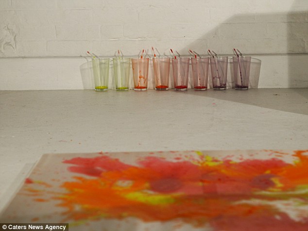 арт, рвота, художница, Милли Браун, Millie Brown