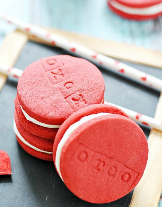 Красные десерты, ко Дню святого Валентина