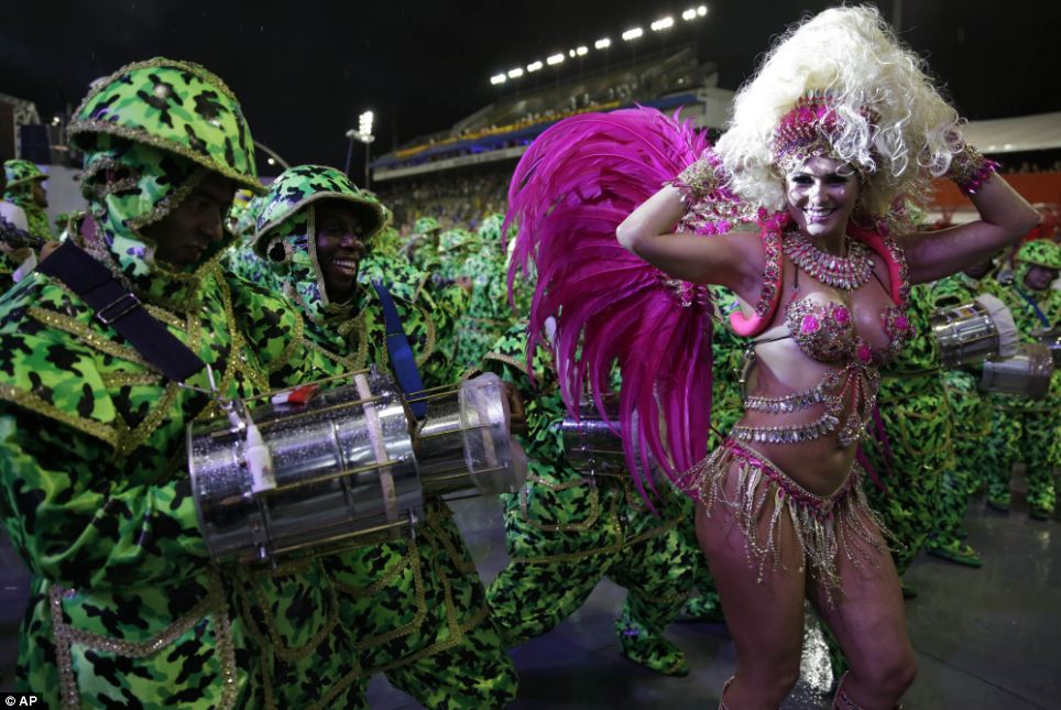 карнавал, Бразилия, 2014, бразильский карнавал 2014 