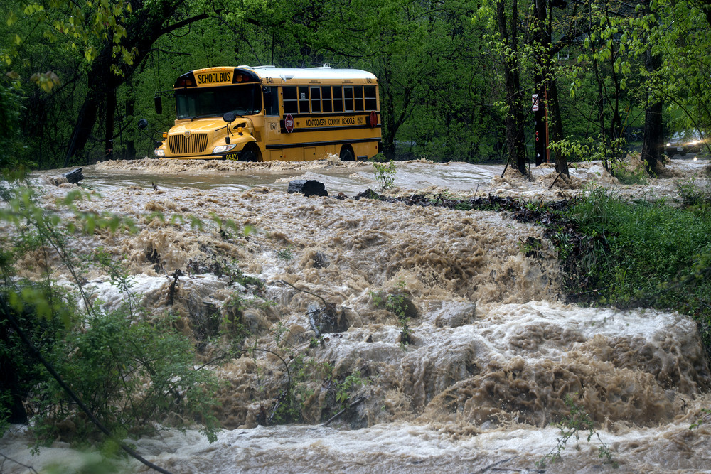 наводнение Балтимор, наоднение Пенсакола, последствия наводнения США, крупнейшее наводнение в США