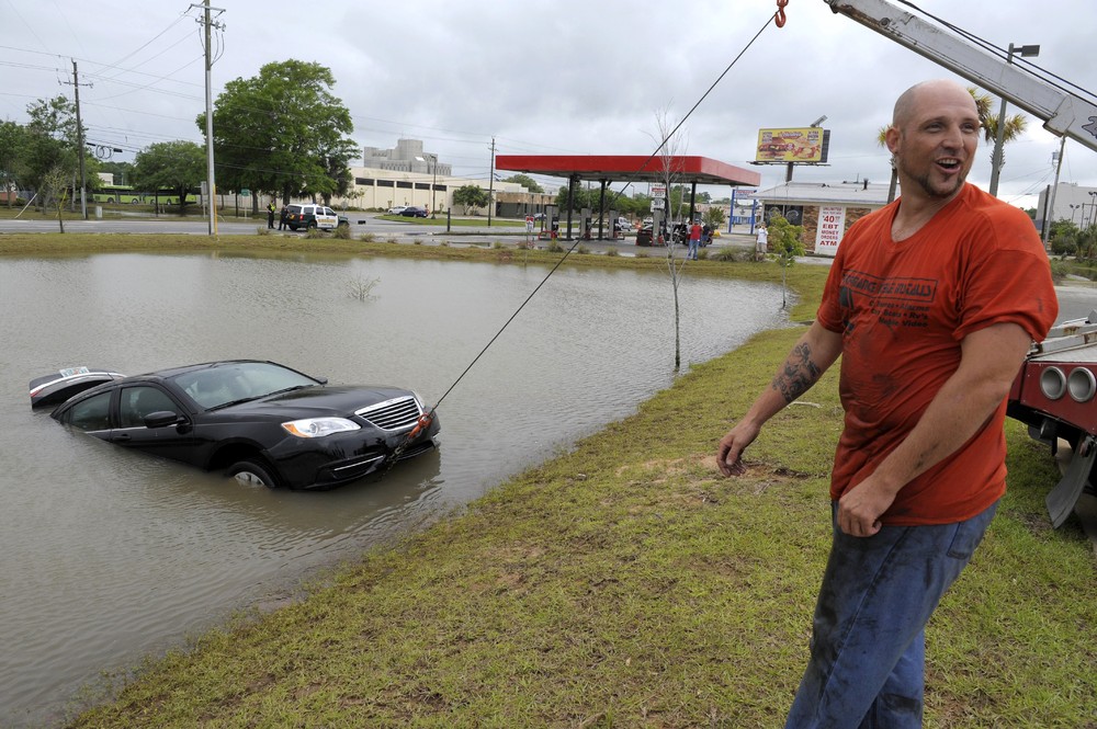 наводнение Балтимор, наоднение Пенсакола, последствия наводнения США, крупнейшее наводнение в США