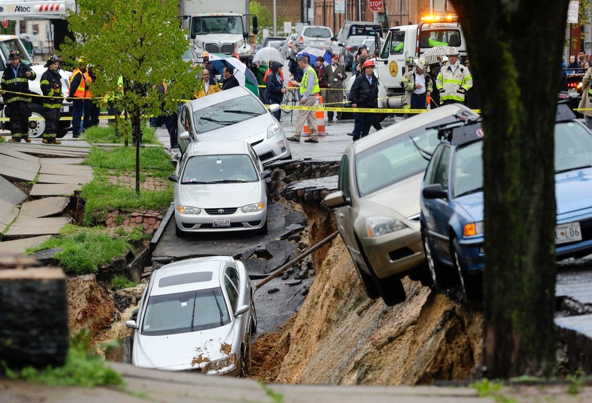 наводнение Балтимор, наоднение Пенсакола, последствия наводнения США, крупнейшее наводнение в США