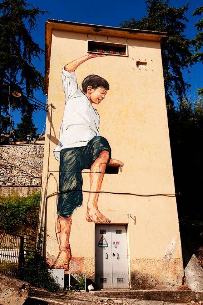 стрит-арт уличные художники рисунки на стенах, лучший стрит-арт апреля