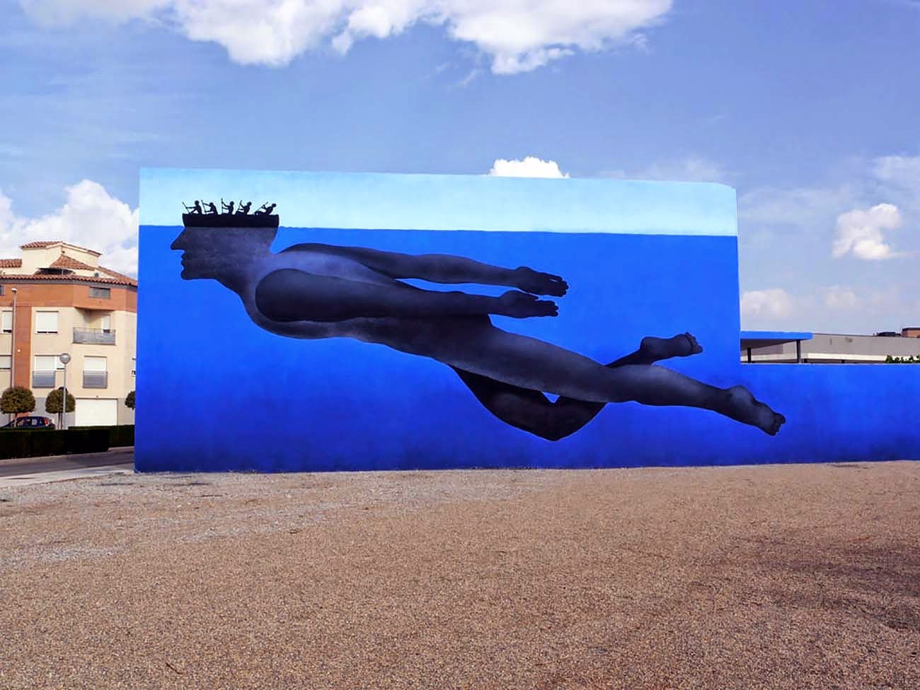 стрит-арт уличные художники рисунки на стенах, лучший стрит-арт апреля