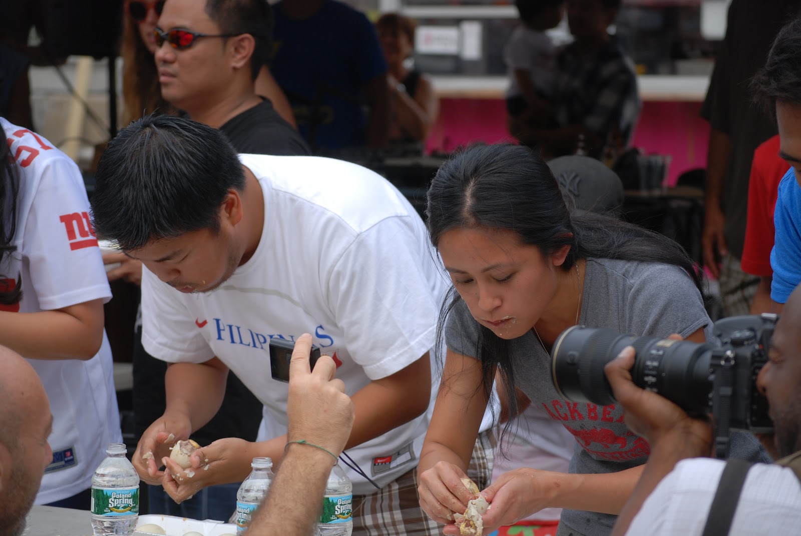 balut eating contest NYC, балут, утиные эмбрионы