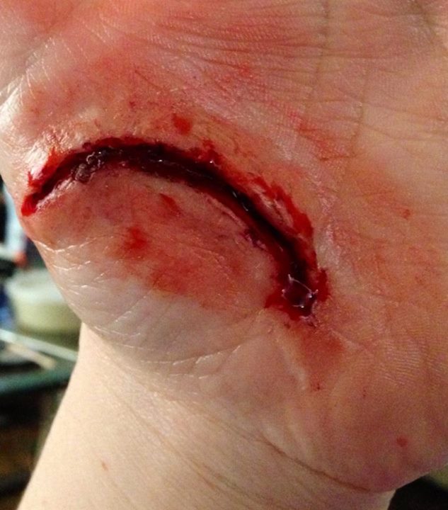 макияж  раны, визажист настоящие раны, грим кровавые раны