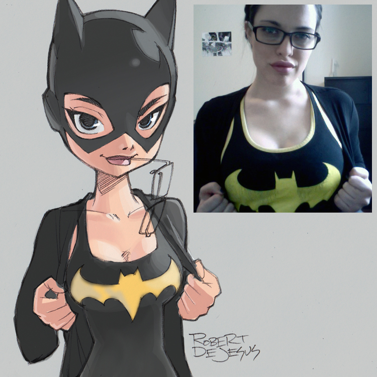 Роберт Де Джизес Robert De Jesus, фотографии в стиле аниме