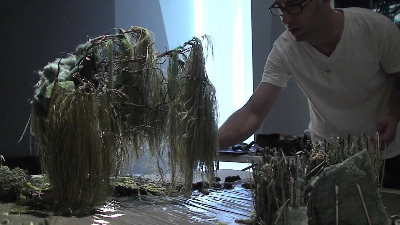 пейзажи, рукотворные, объямные иллюстрации, Matthew Albanese