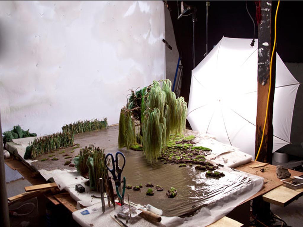 пейзажи, рукотворные, объямные иллюстрации, Matthew Albanese