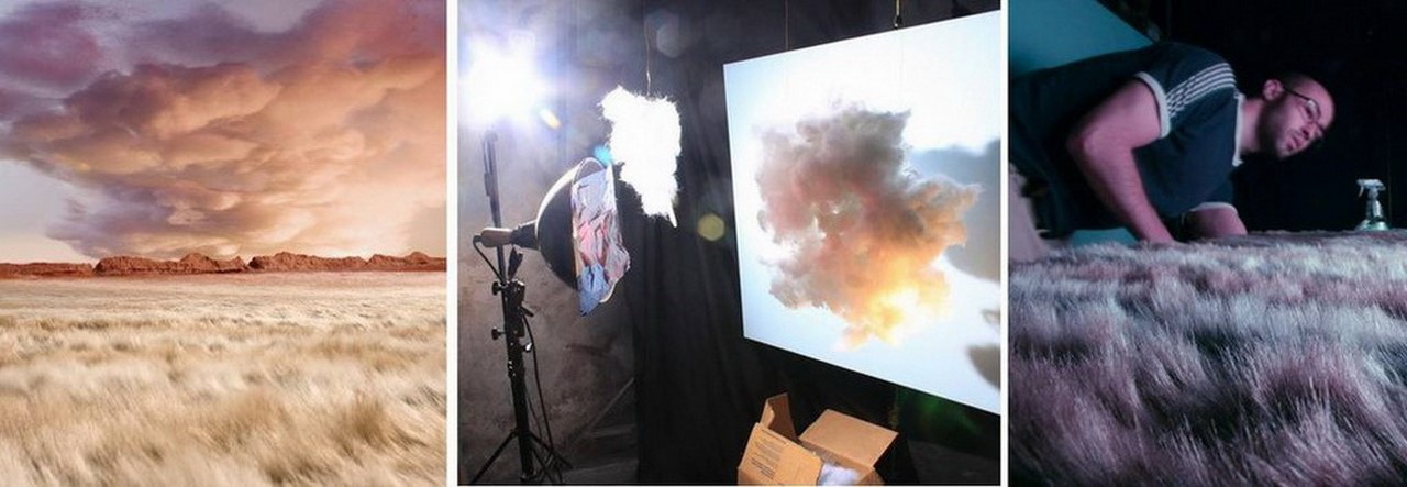 пейзажи, рукотворные, объямные иллюстрации, Matthew Albanese