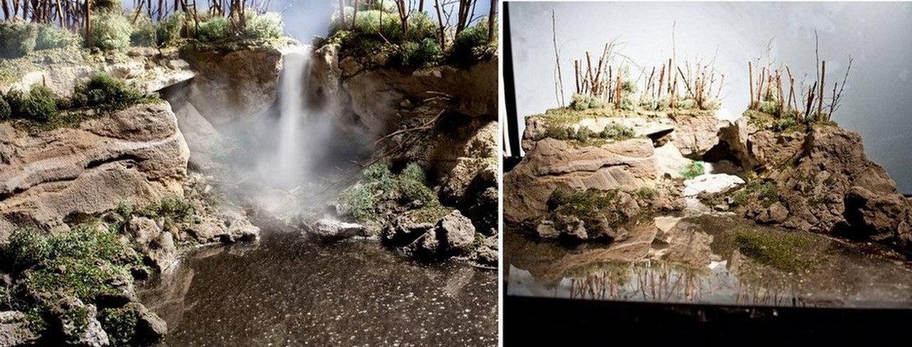 пейзажи, рукотворные, объямные иллюстрации, Matthew Albanese