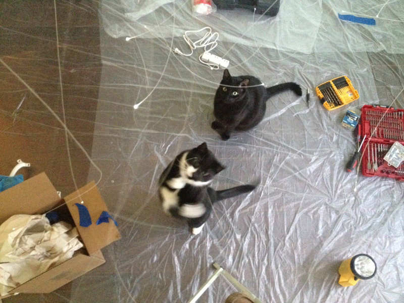 Звездное небо, в комнате будущего ребенка, сына, своими руками