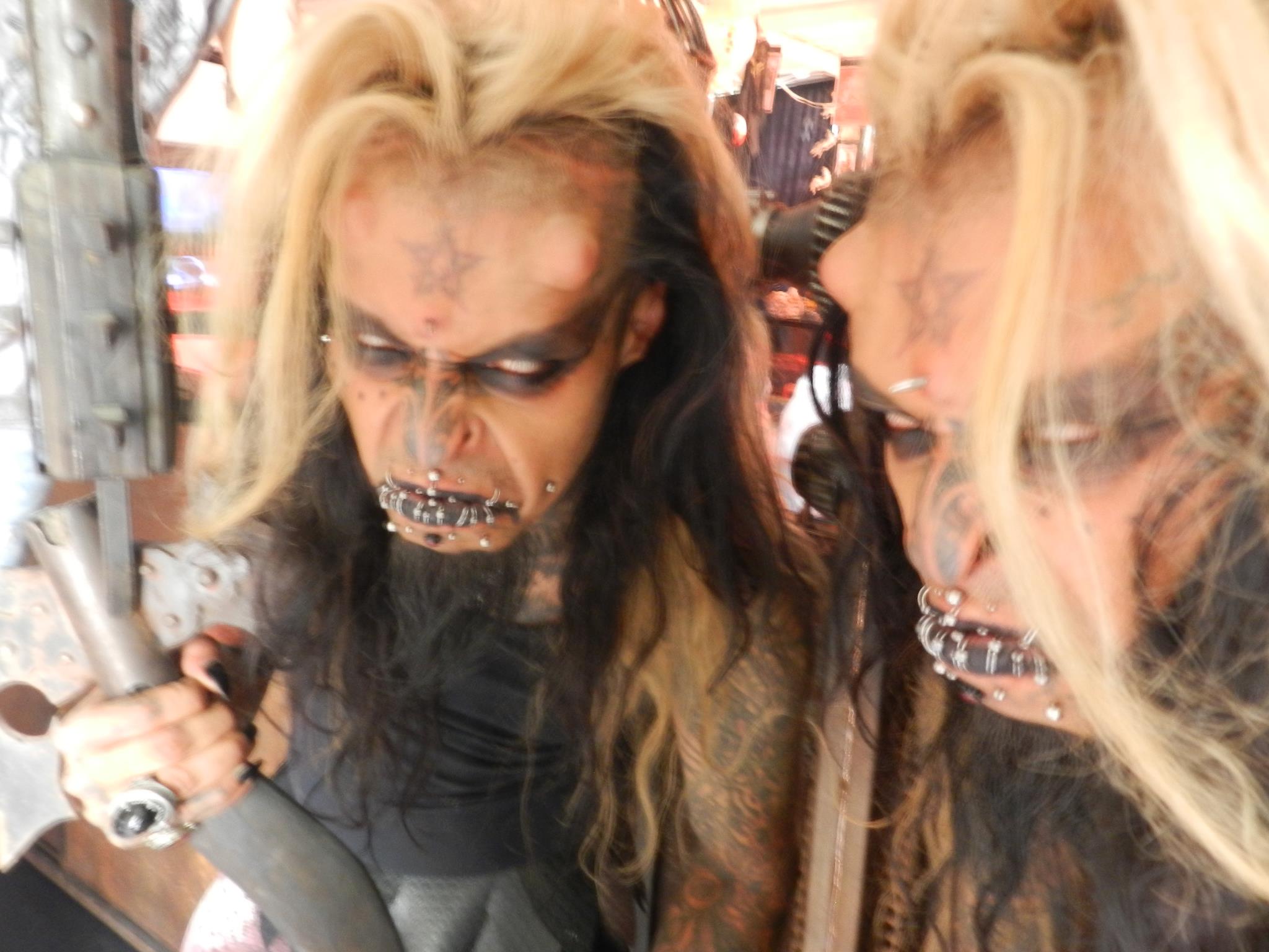 Caim Divell, настоящий дьявол из Колумбии, El diablo Colombiano, самые страшные модификации, 