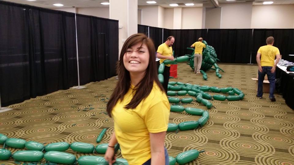 Годзилла из воздушных шариков, Годзилла 2500 воздушных шариков