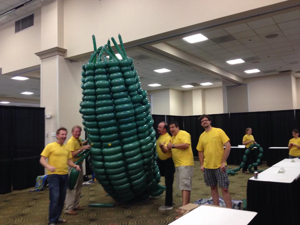 Годзилла из воздушных шариков, Годзилла 2500 воздушных шариков